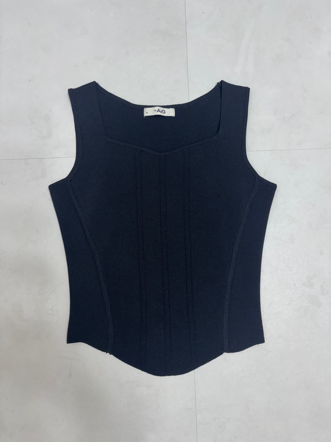 PANEL SQUARE NECK SLEEVELESS 상품이미지7