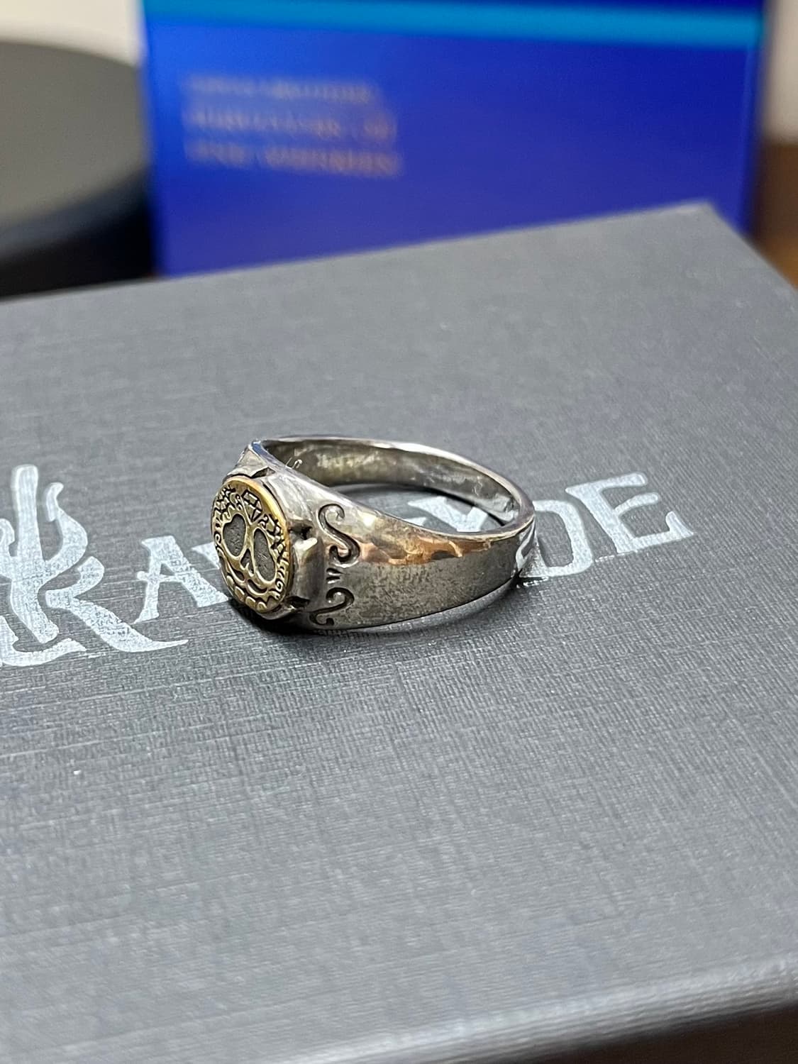 19-20호) 로우하이드 슈가스컬링 실버925 은반지 상품이미지2