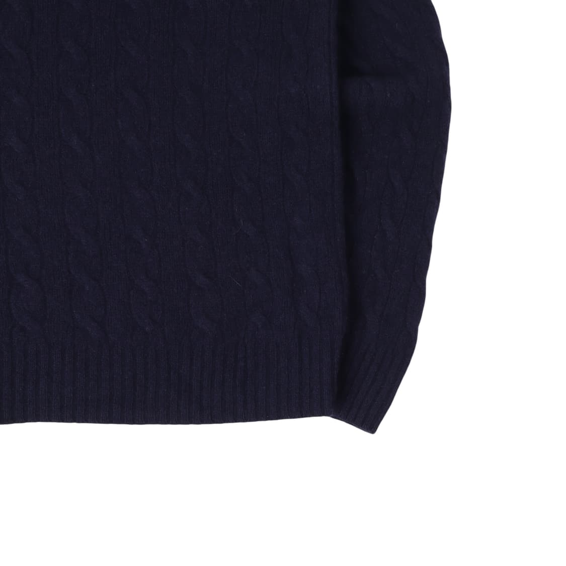 폴로 랄프로렌 다크네이비 울 캐시미어 케이블 니트 상품이미지7