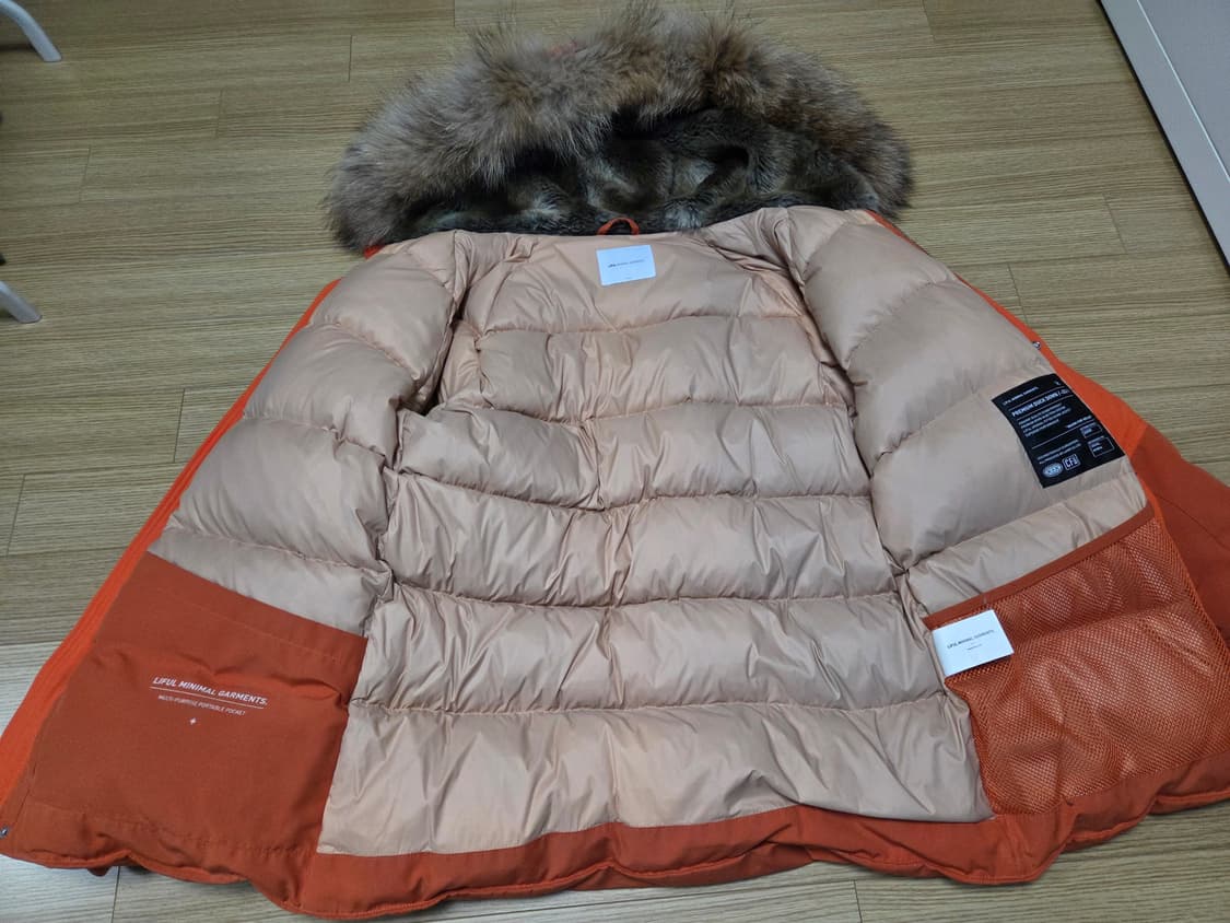 라이풀 쉘퍼 덕다운 패딩 점퍼  상품이미지9