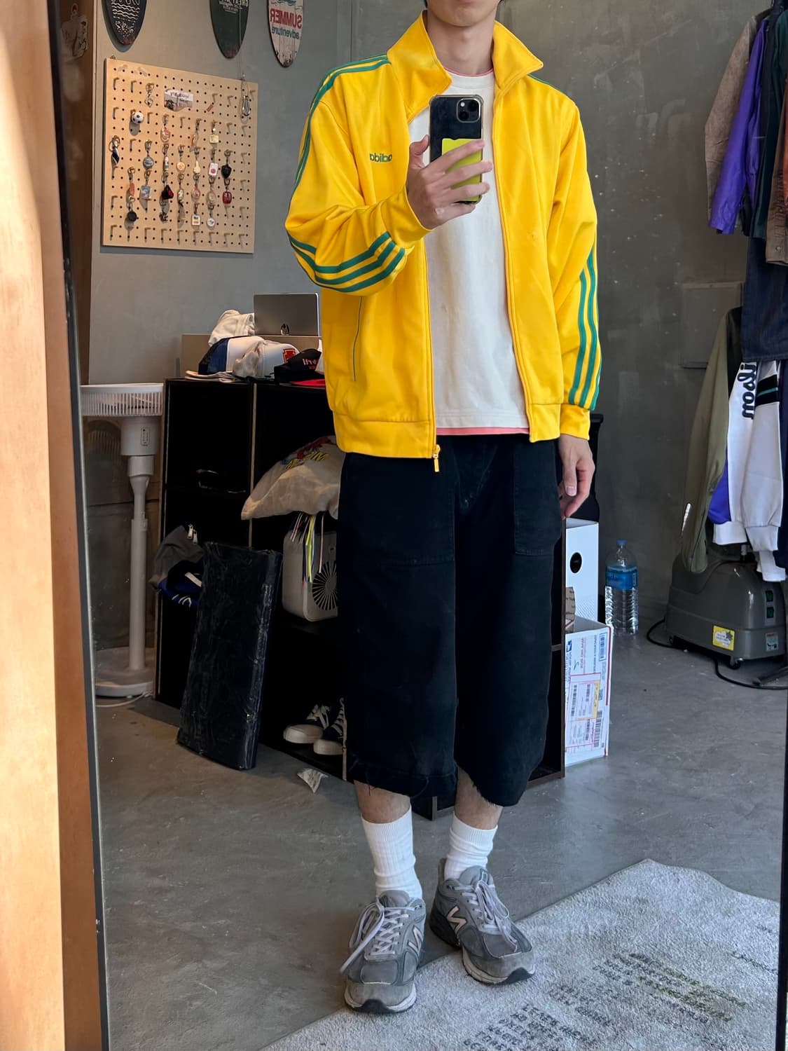 00s 아디다스 희귀 자메이카 패턴 트랙 자켓 상품이미지2