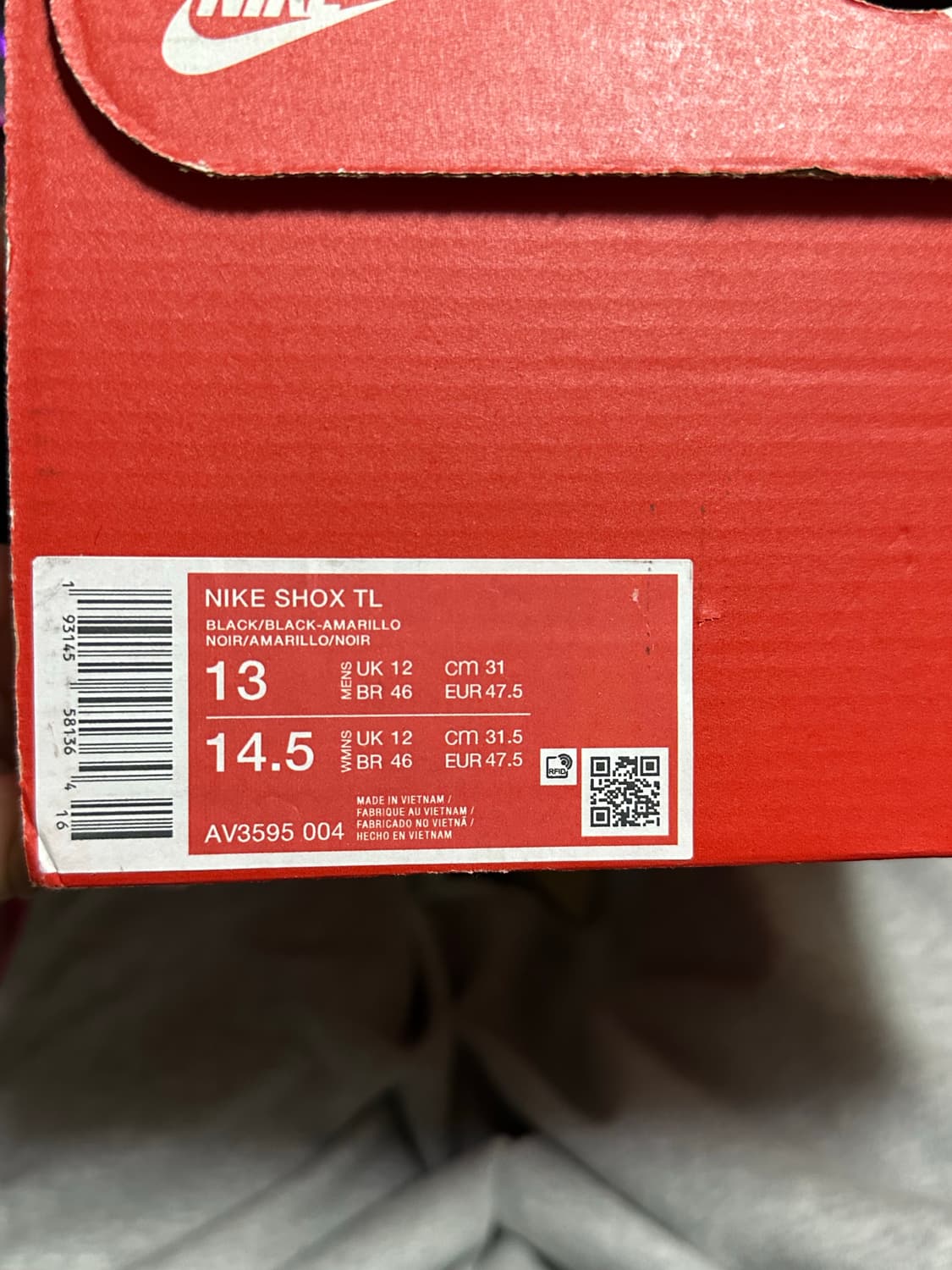 나이키 삭스 TL (US) 새상품 상품이미지4