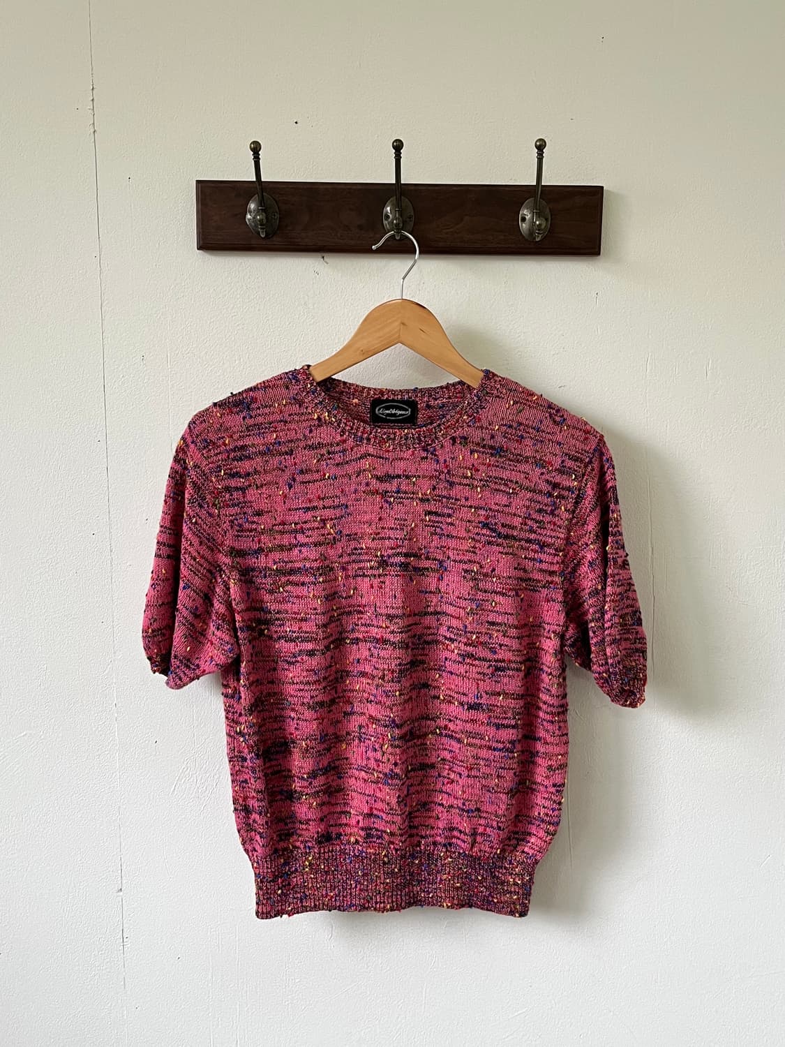 RoyalArtigiano 레인보우 핑크 스웨터 상품이미지1