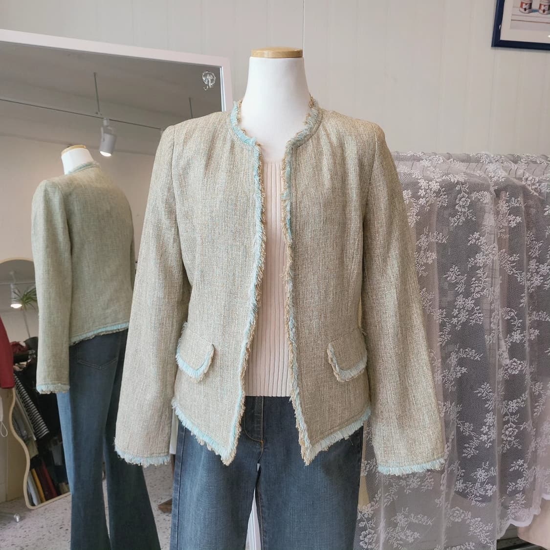 MasseUrre 태슬 트위드자켓 상품이미지9