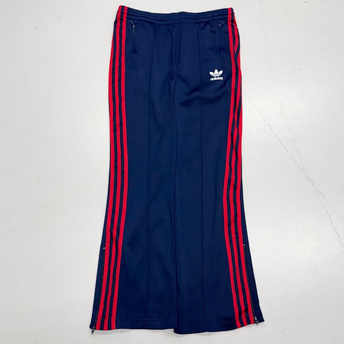 아디다스 파이어버드 남빨 삼선 부츠컷 트랙팬츠 상품이미지2