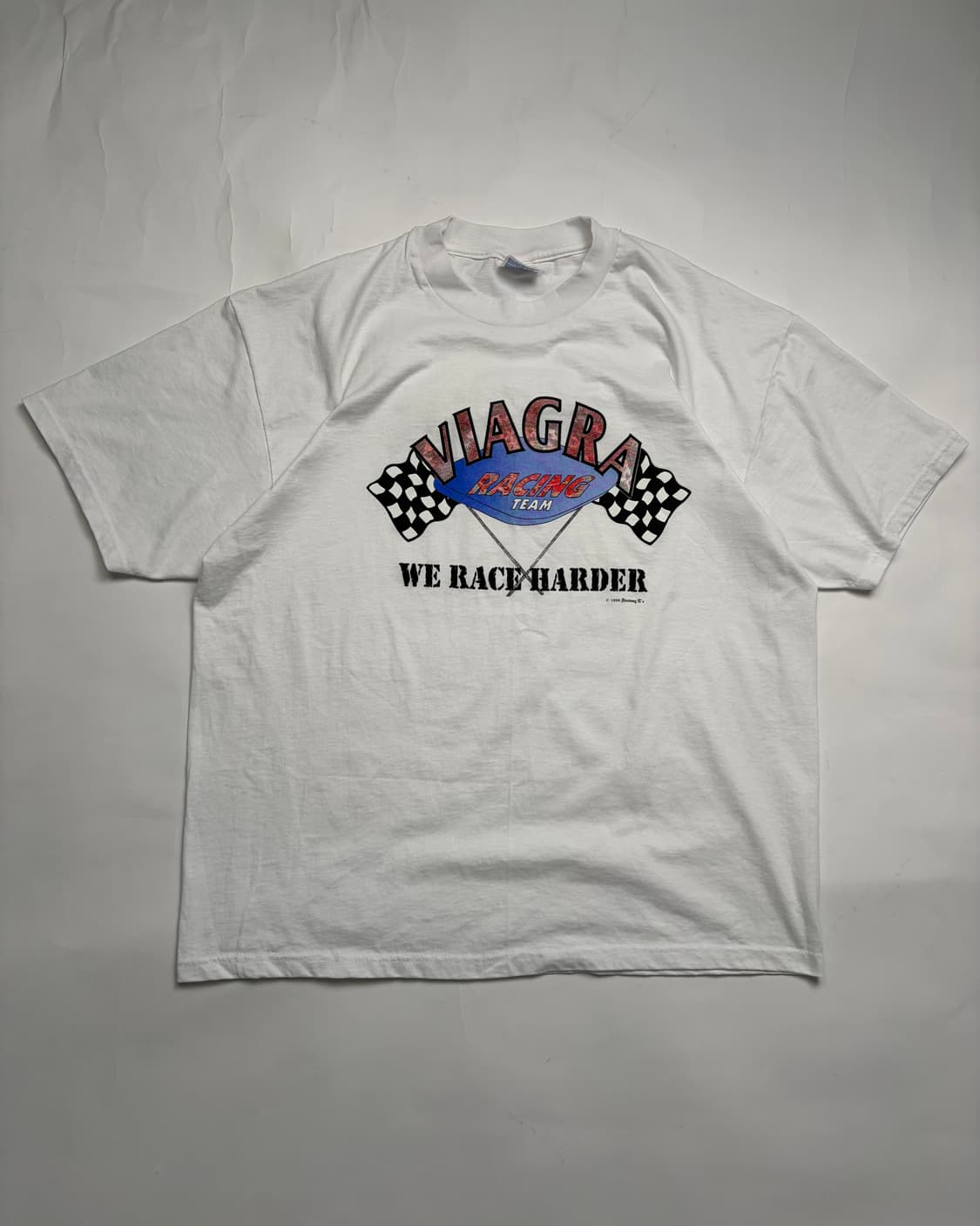 90s Viagra Racing Tee (white) 상품이미지1