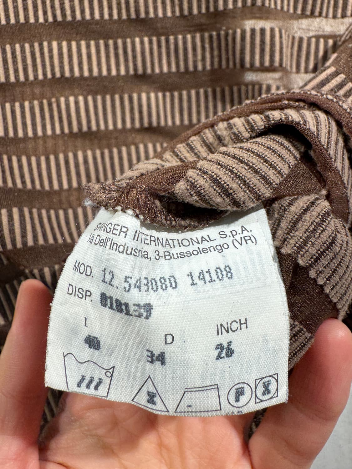 Fendi brown short sleeve t-shirt 상품이미지4