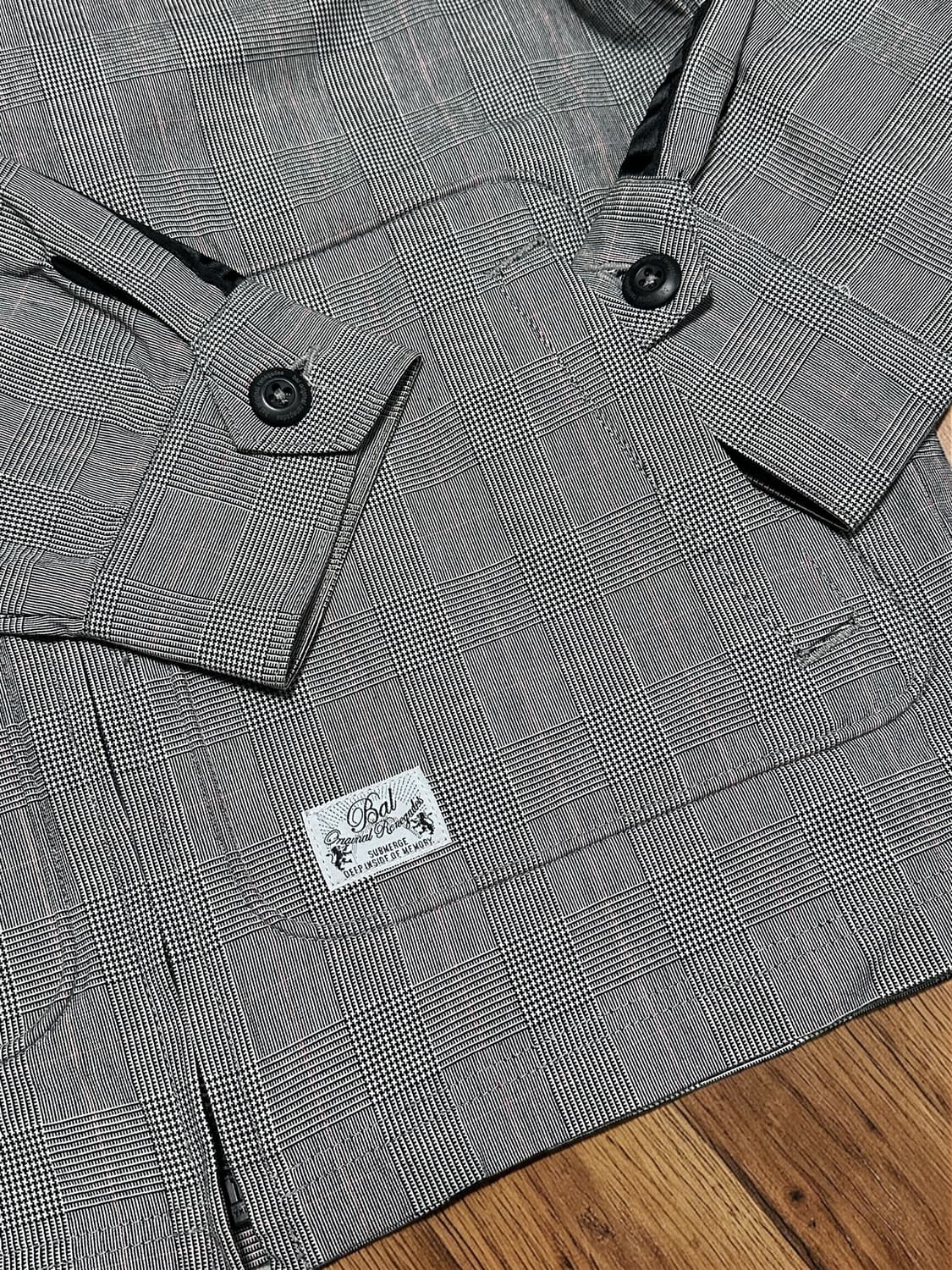 BAL 사이드 파이핑 블루종 자켓 상품이미지3