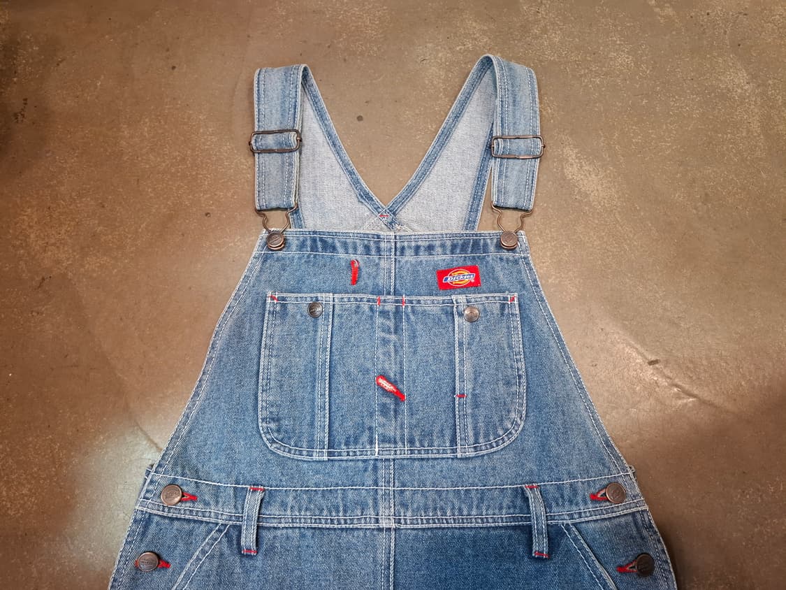 디키즈 데님 멜빵 원피스 상품이미지2