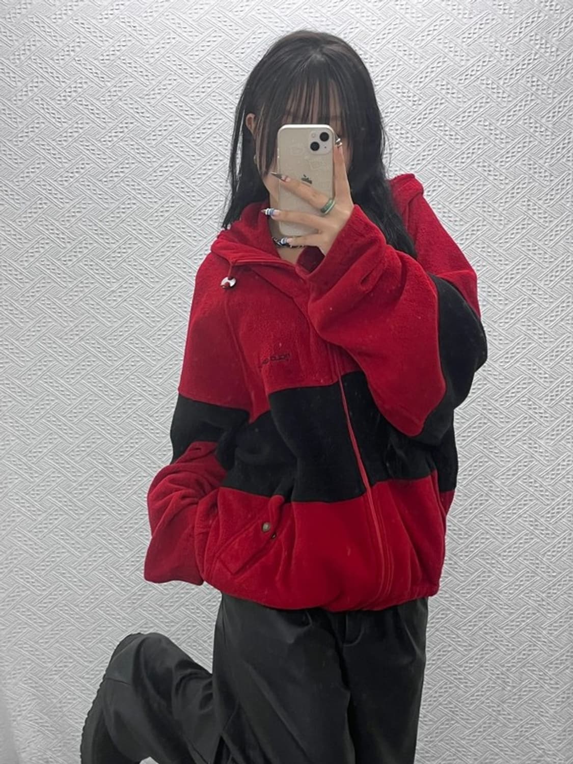 폴로 랄프로렌 스포츠 레트로 배색 오버핏 후리스 105 C07683 상품이미지1