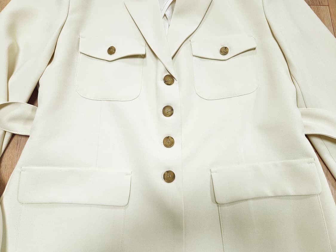 에토(eto) 벨티드 사파리자켓 프리사이즈 새상품 상품이미지7