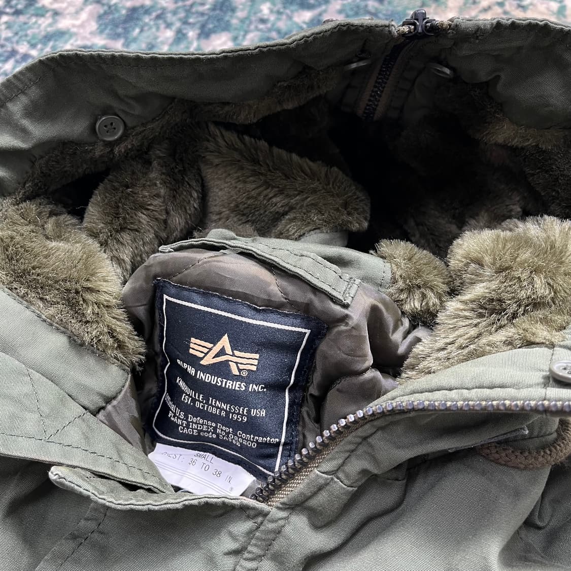 Alpha N-2B Flight parka 알파인더스트리 자켓(s) 상품이미지3