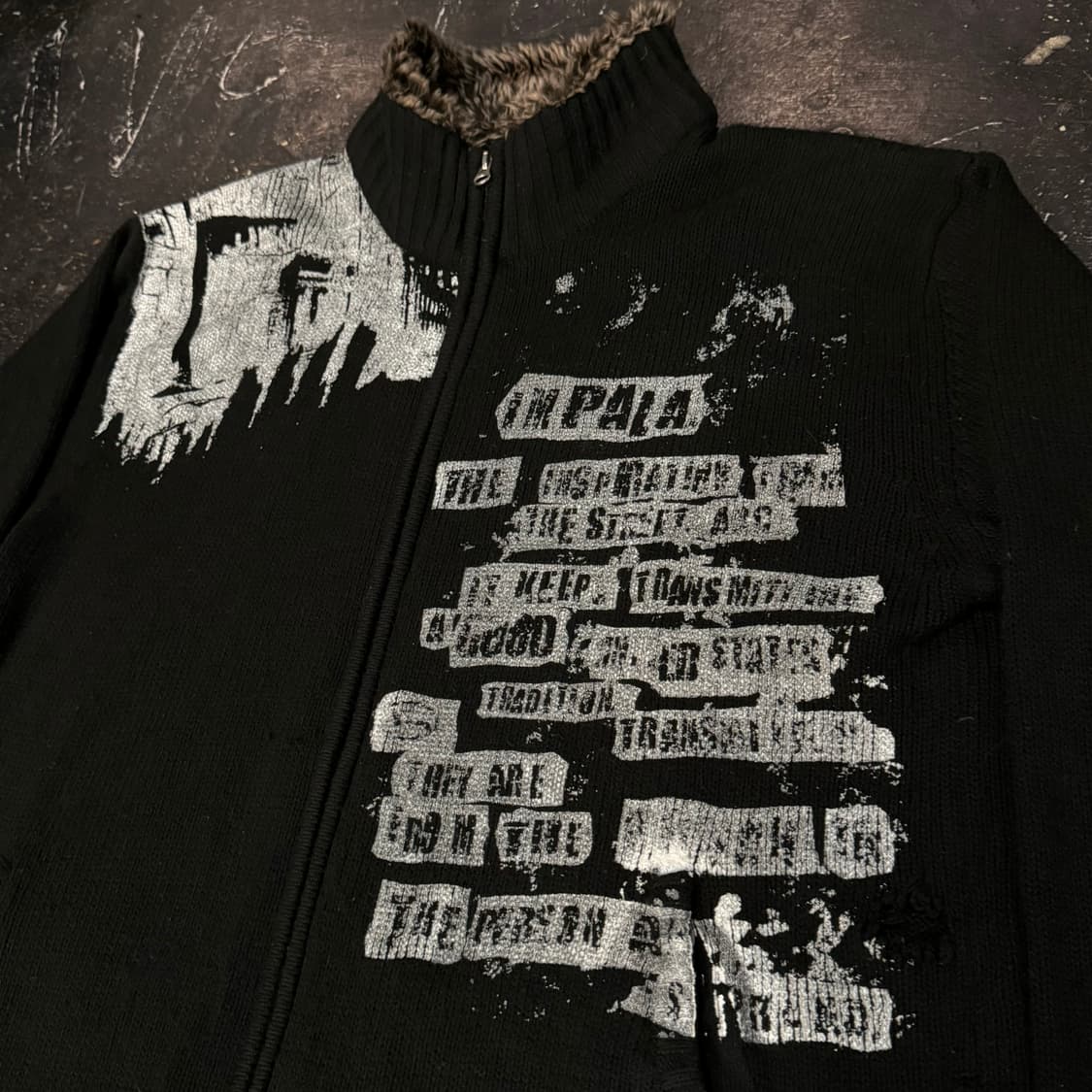 임팔라 니트집업 상품이미지2