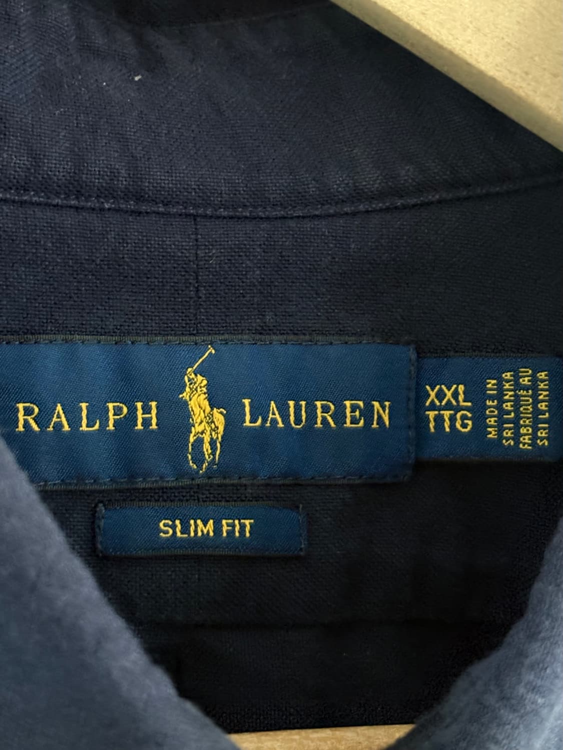 Polo 폴로 랄프로렌 신형 엠브로이드 네이비 버튼 다운 셔츠 상품이미지5