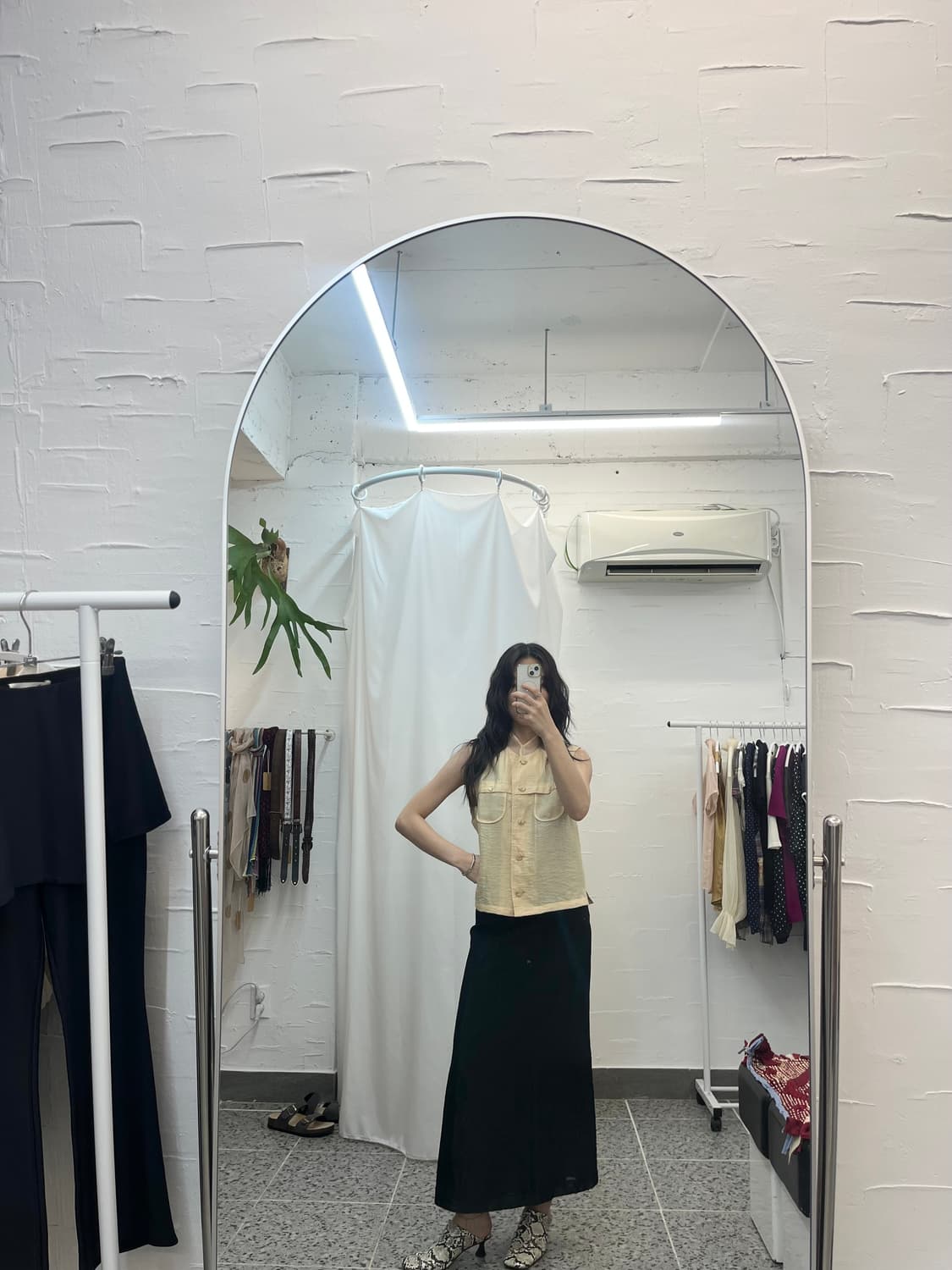 포켓 포인트 린넨 베스트 상품이미지2