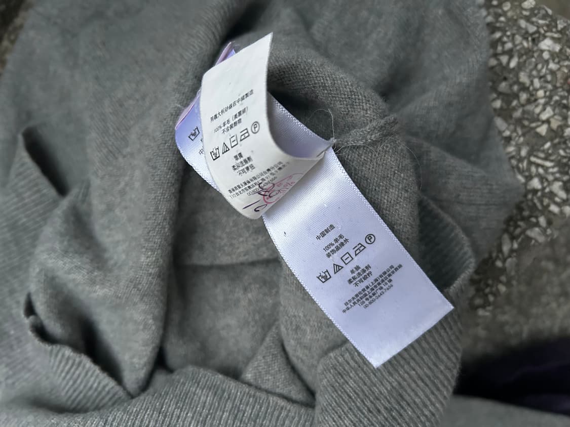 *rare* polo 폴로 그레이 실버 포니 니트  상품이미지6