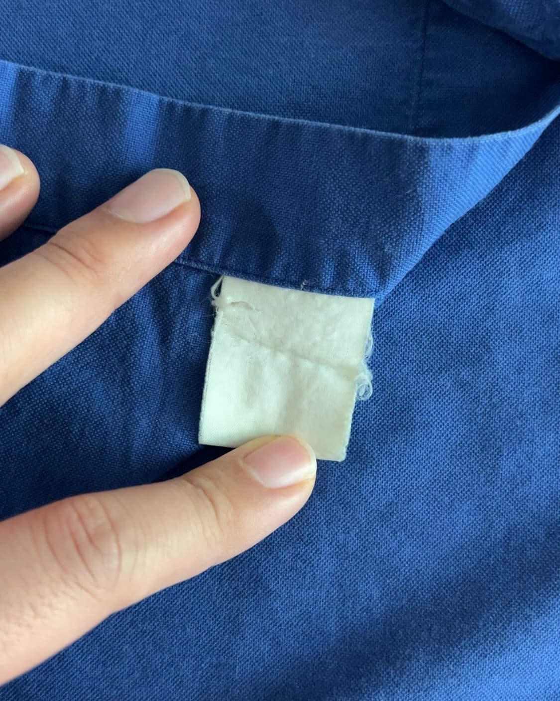 폴로 랄프로렌 블루 옥스포드 셔츠 100 상품이미지5