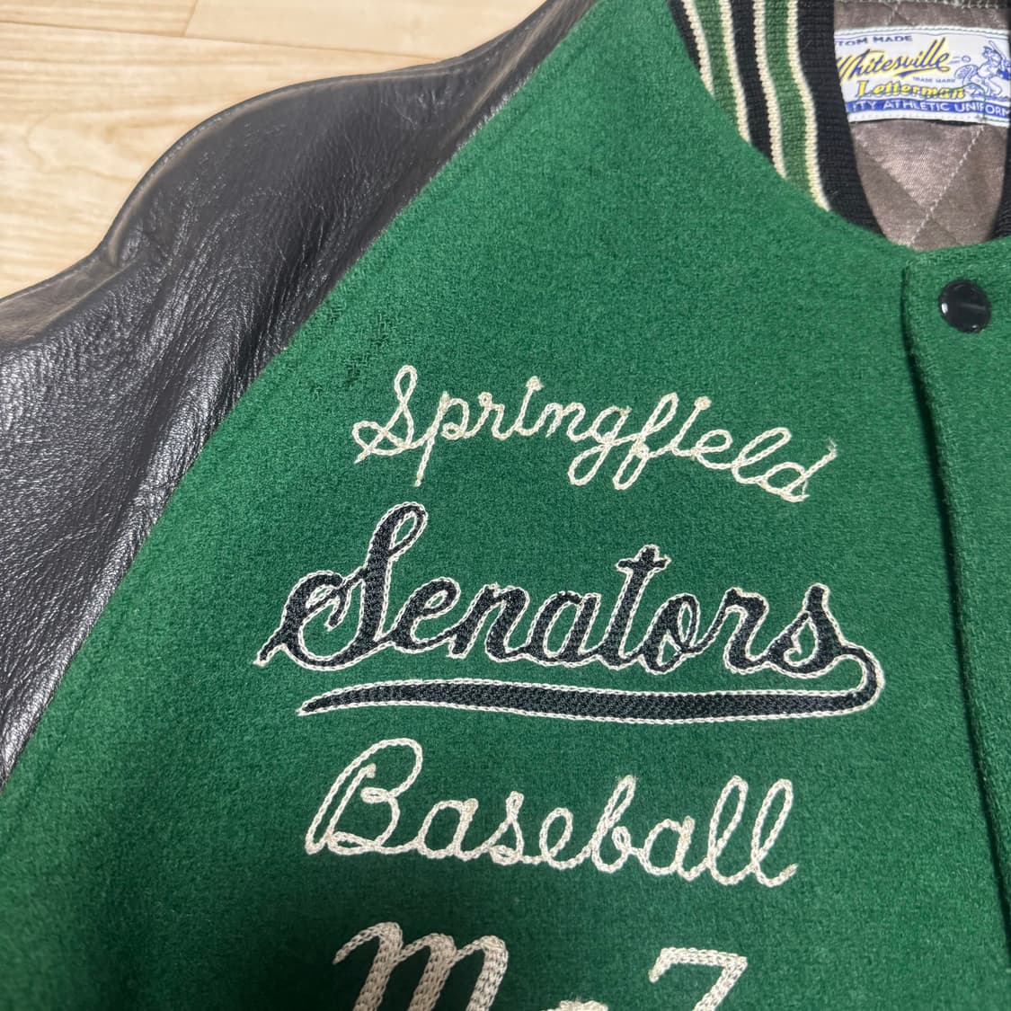 [A급] 화이츠빌 바시티 자켓 판매합니다 상품이미지2