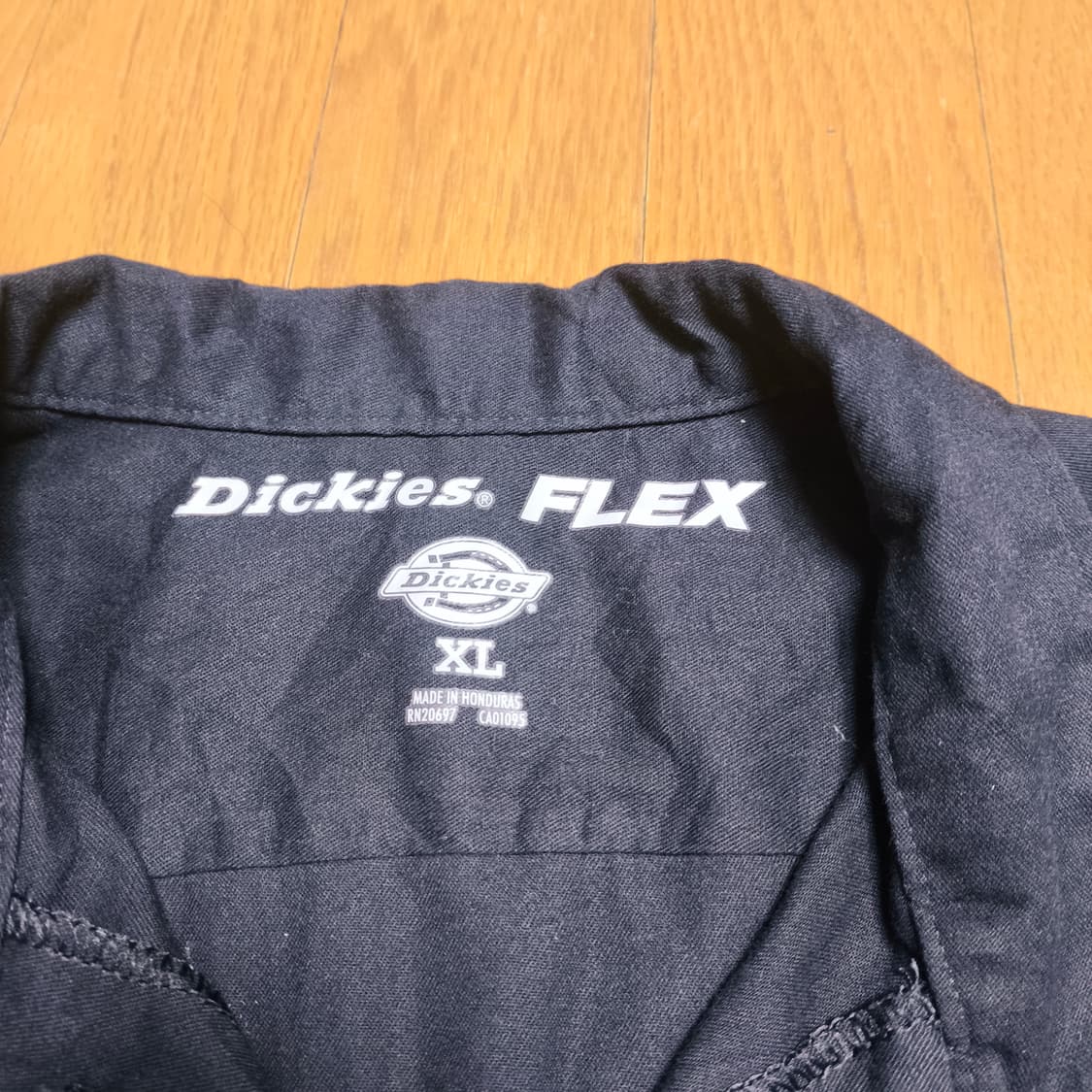 [XL] Dickies FlEX 디키즈 블랙 워크셔츠 상품이미지4