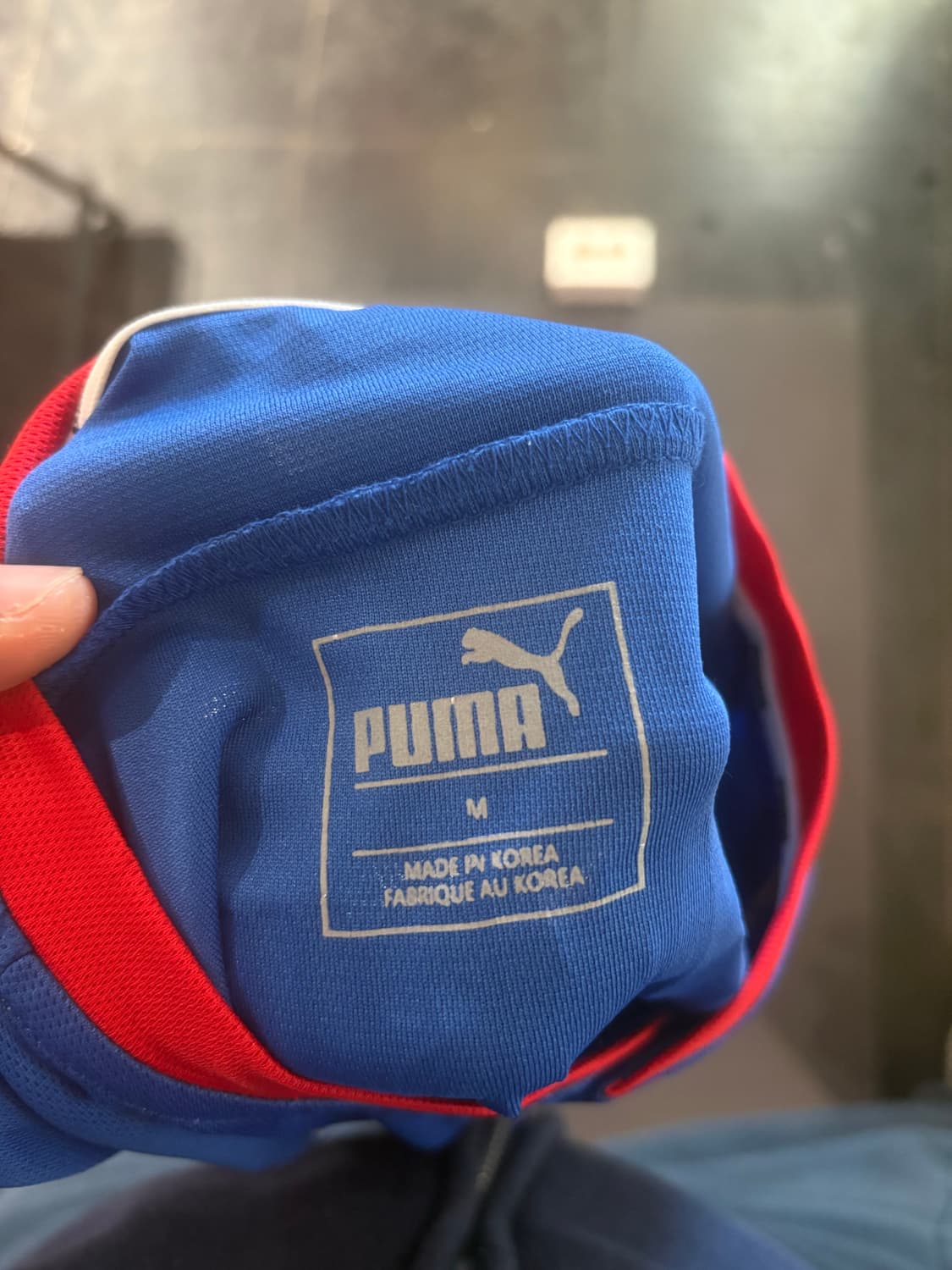 푸마 수원삼성 유스 홈유니폼 M 상품이미지6