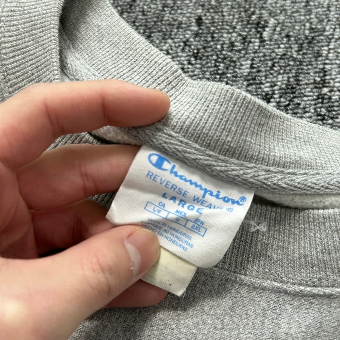 챔피온 리버스위브 빅로고 맨투맨  상품이미지9