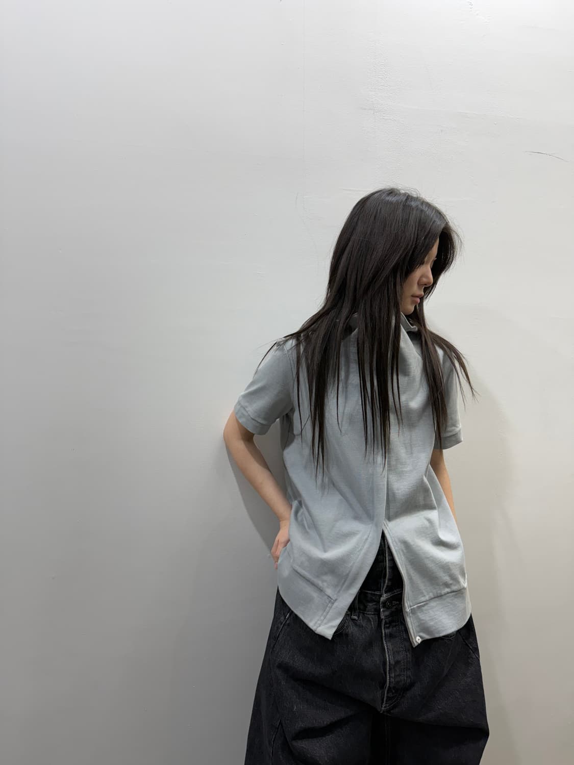 질 샌더 반팔 후드집업 자켓 상품이미지5