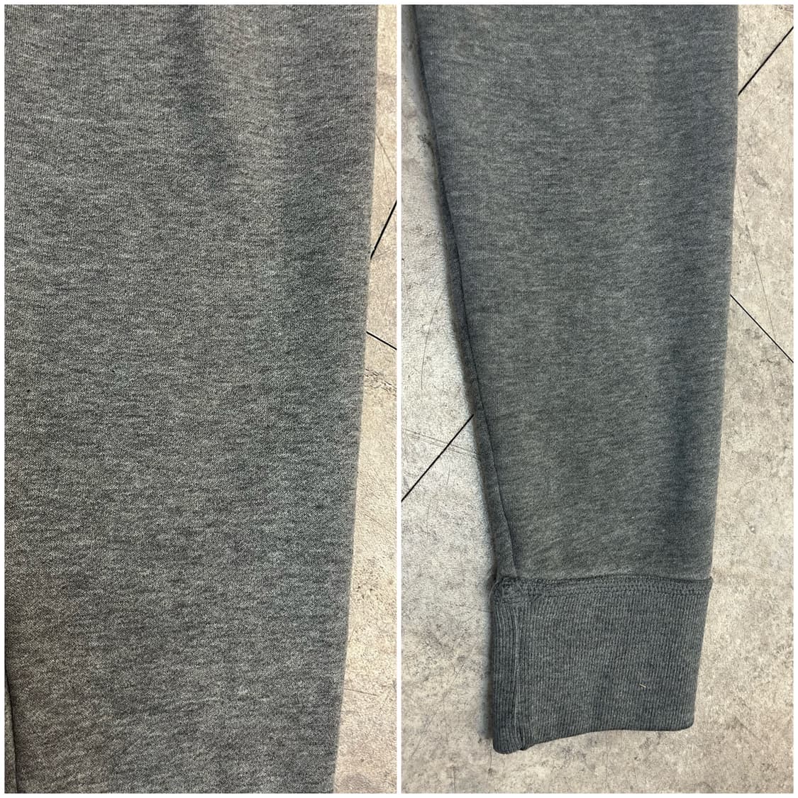 아베크롬비 기모 후드집업 그레이 XL #csz3600 상품이미지10