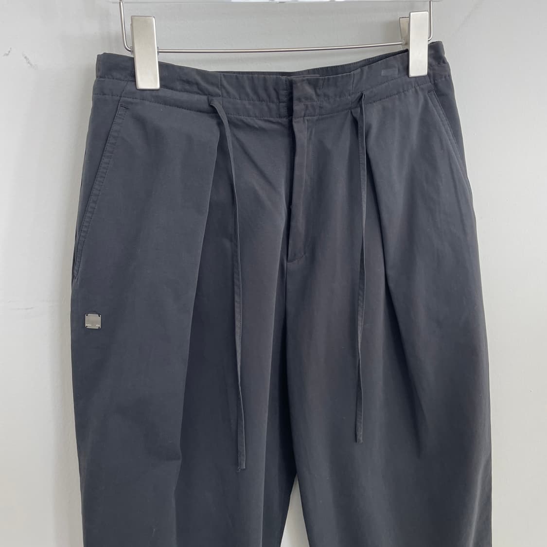 마땡킴 블랙 코튼 벌룬 팬츠 바지 상품이미지3