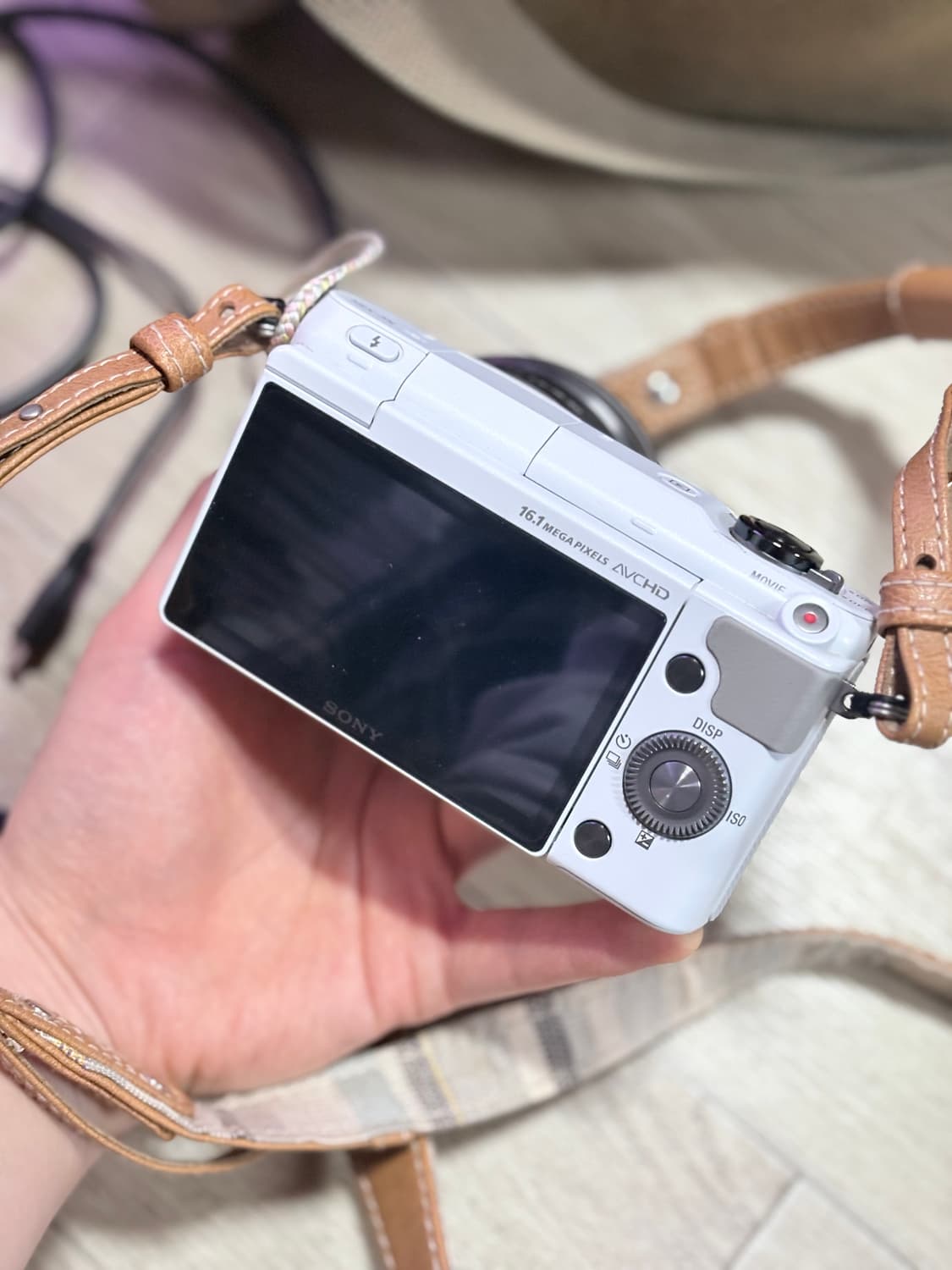 소니 NEX-3N 화이트 미러리스 카메라 상품이미지6