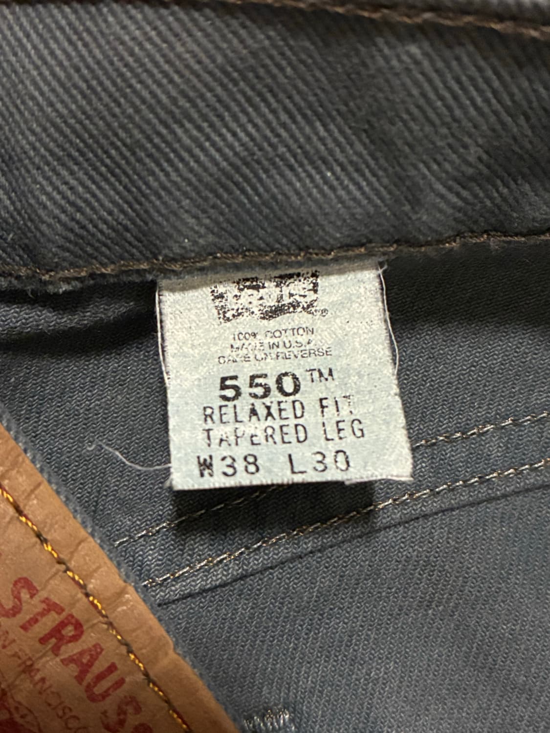 VINTAGE LEVIS 550 CUT JEANS 상품이미지4