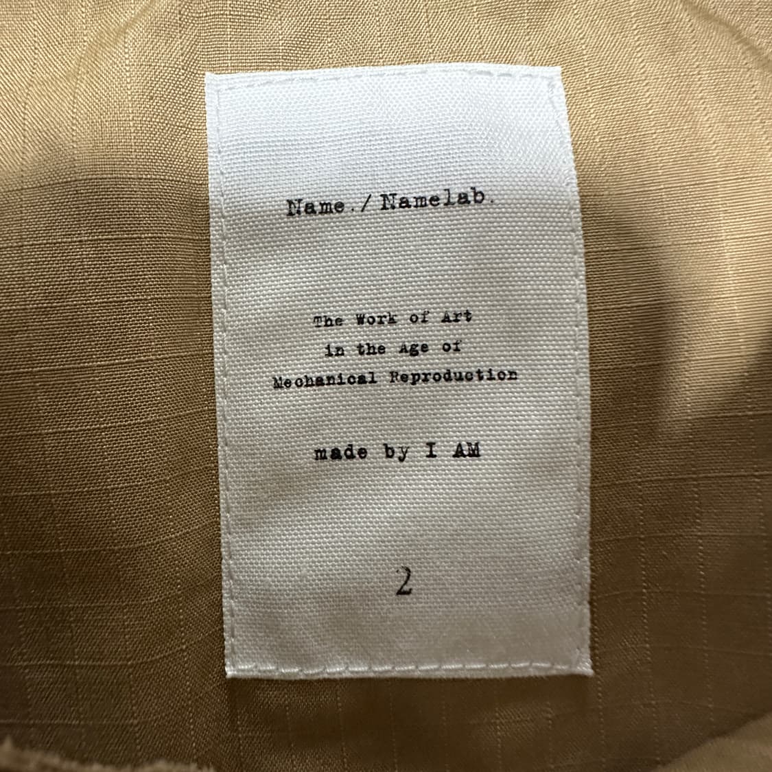 NAME. japan made long coat 상품이미지3