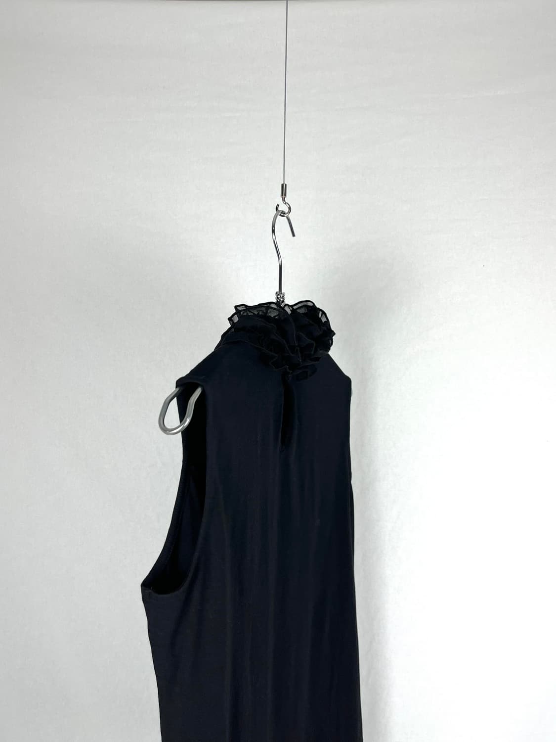 Vintage 넥 셔링 슬리브리스  상품이미지5