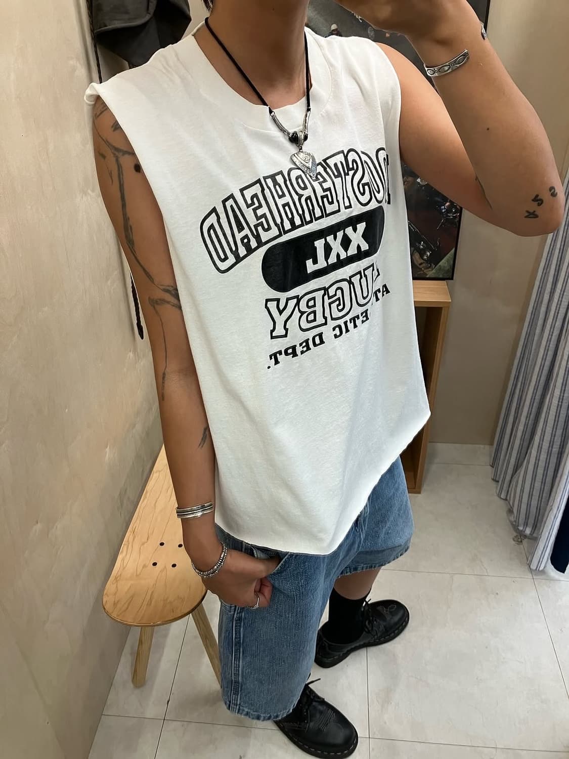 vtg cutting sleeveless  상품이미지9