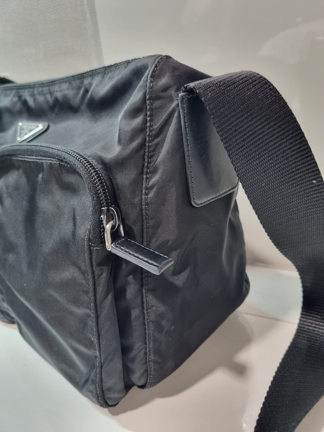 정품 프라다 투포켓 메인저백 상품이미지5