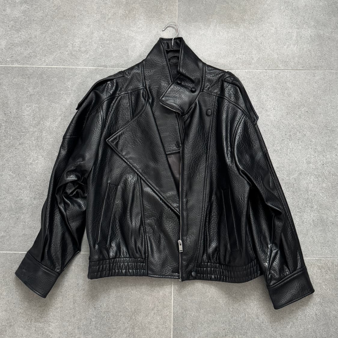 자라 페이크레더 자켓 XL 상품이미지2