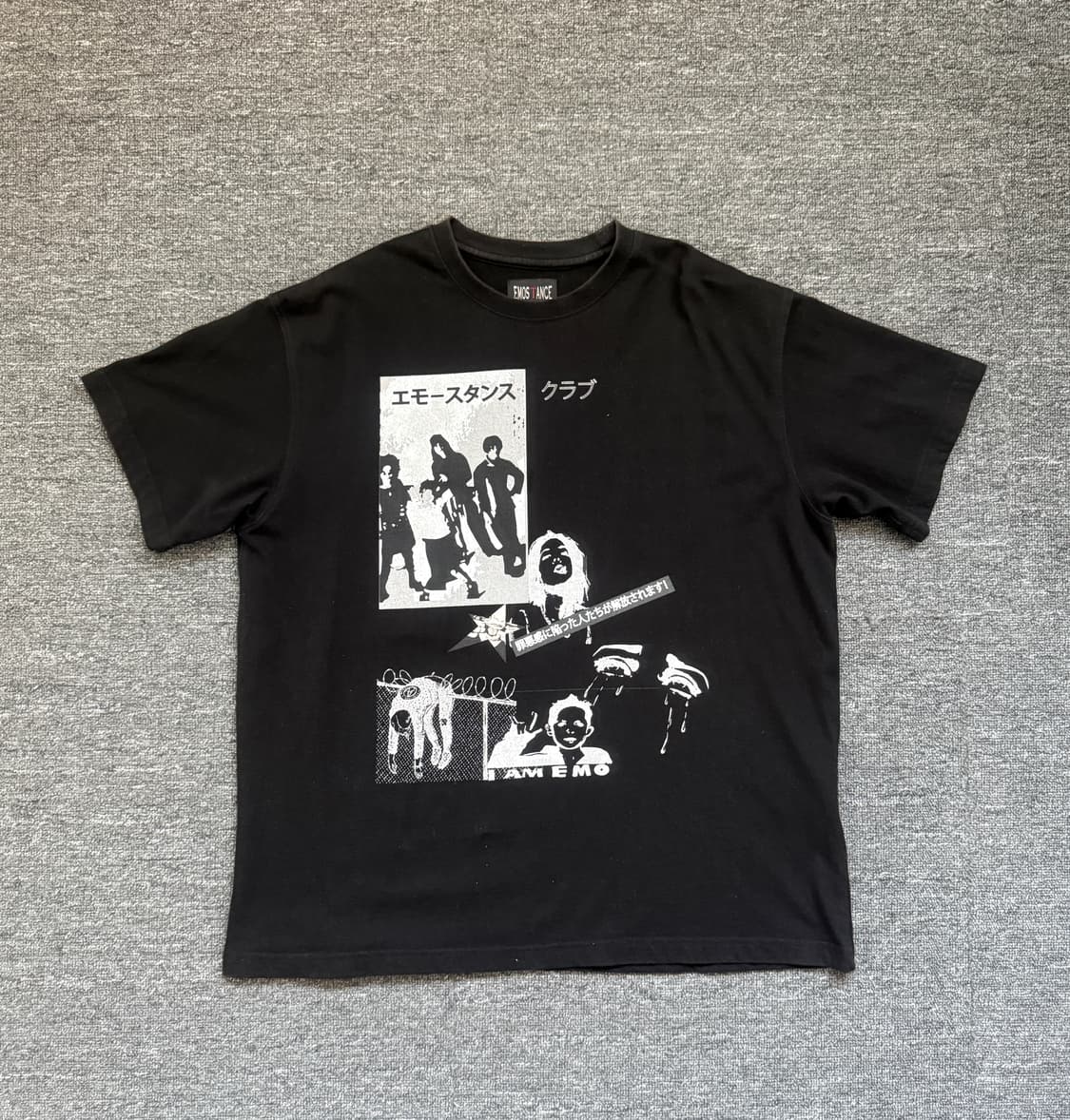 에모스탠스클럽 I AM EMO 반팔 티셔츠  상품이미지1
