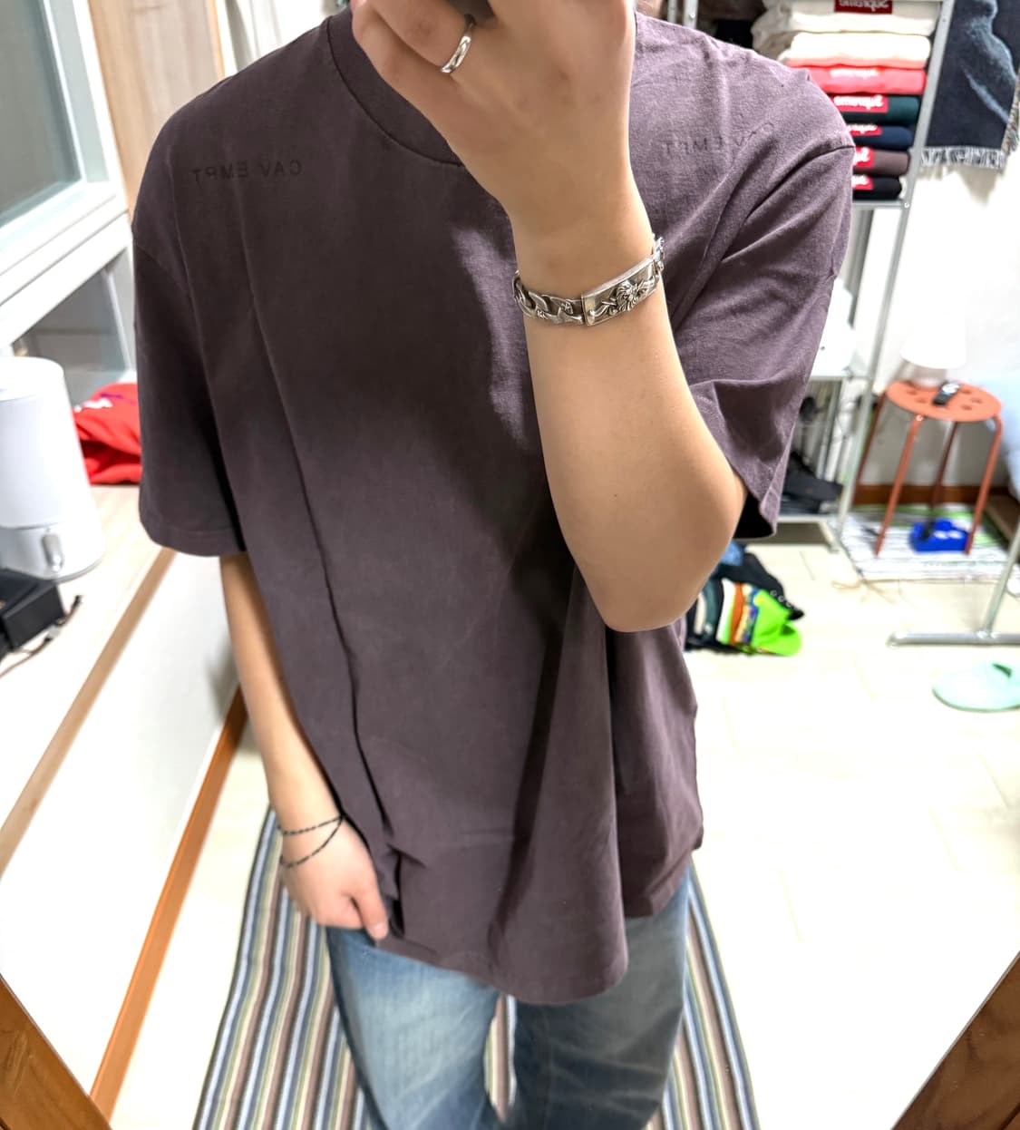 카브엠트 워시드 반팔 티셔츠 상품이미지1