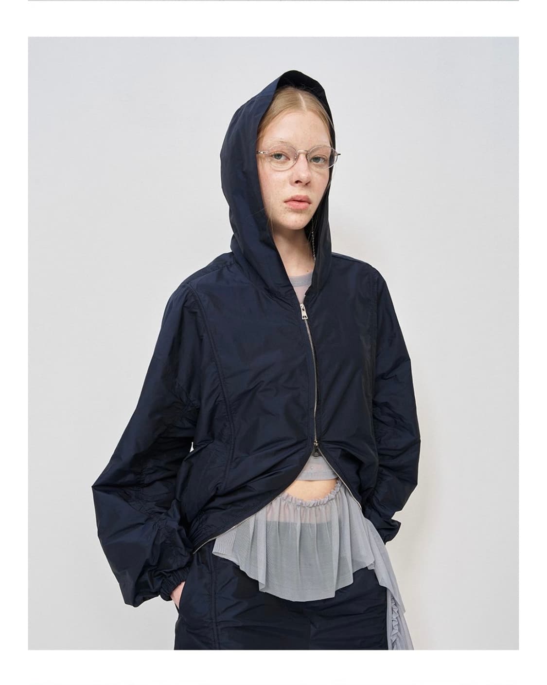 (새상품) LCDC MESH FRILL SLEEVELESS TOP 상품이미지6