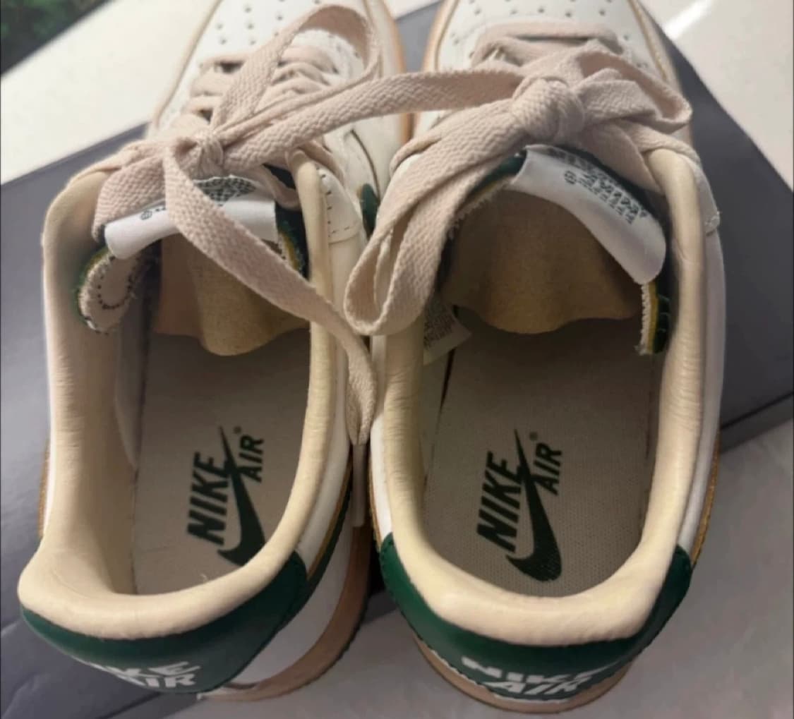 (W) 나이키 에어포스 1 로우 골지 그린 상품이미지7