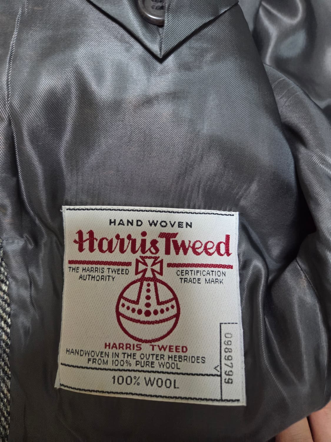 해리스 트위드 블레이저 상품이미지3
