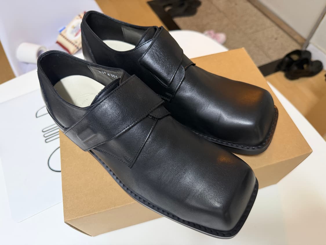 로맨틱무브x노이어 스퀘어토 더비슈즈 (A급) 상품이미지5