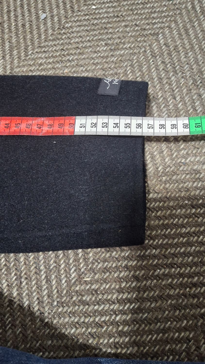 YSL)입생로랑 캐시미어 블랙 코트 상품이미지8