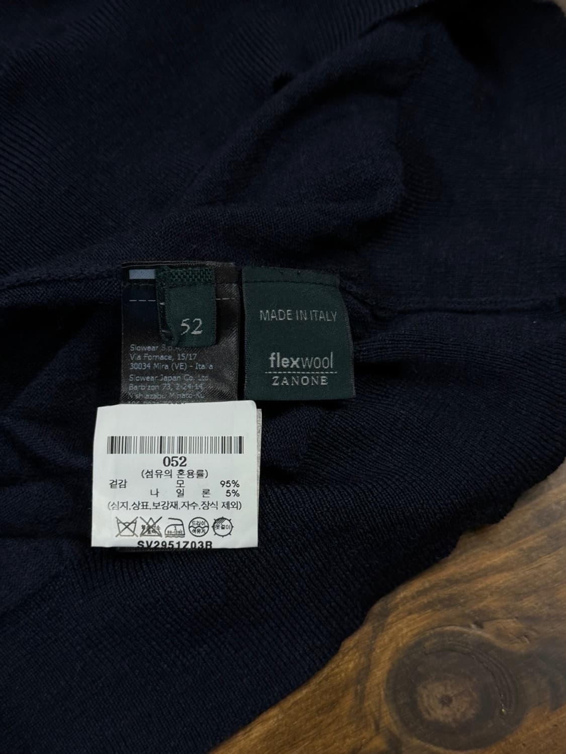 자노네 터틀넥 니트 105 상품이미지8