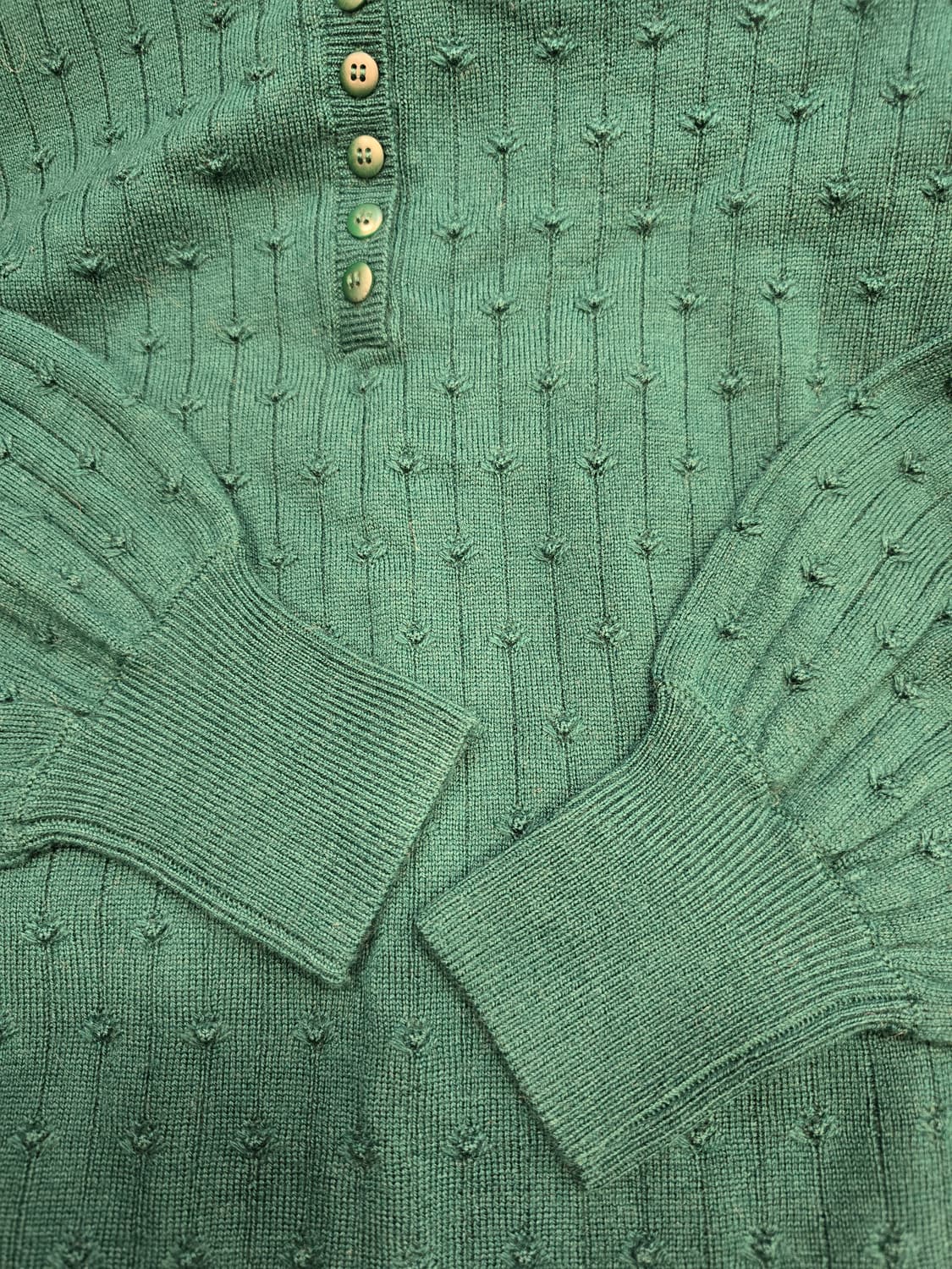 거의새거) 세잔 세잔느 Sezane 라메일 메리노 울 니트 티셔츠 XXS 상품이미지6