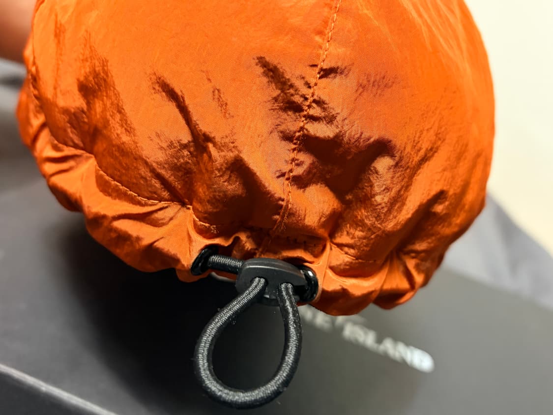 스톤아일랜드 나일론 메탈 볼캡 (L size) 오렌지  상품이미지2