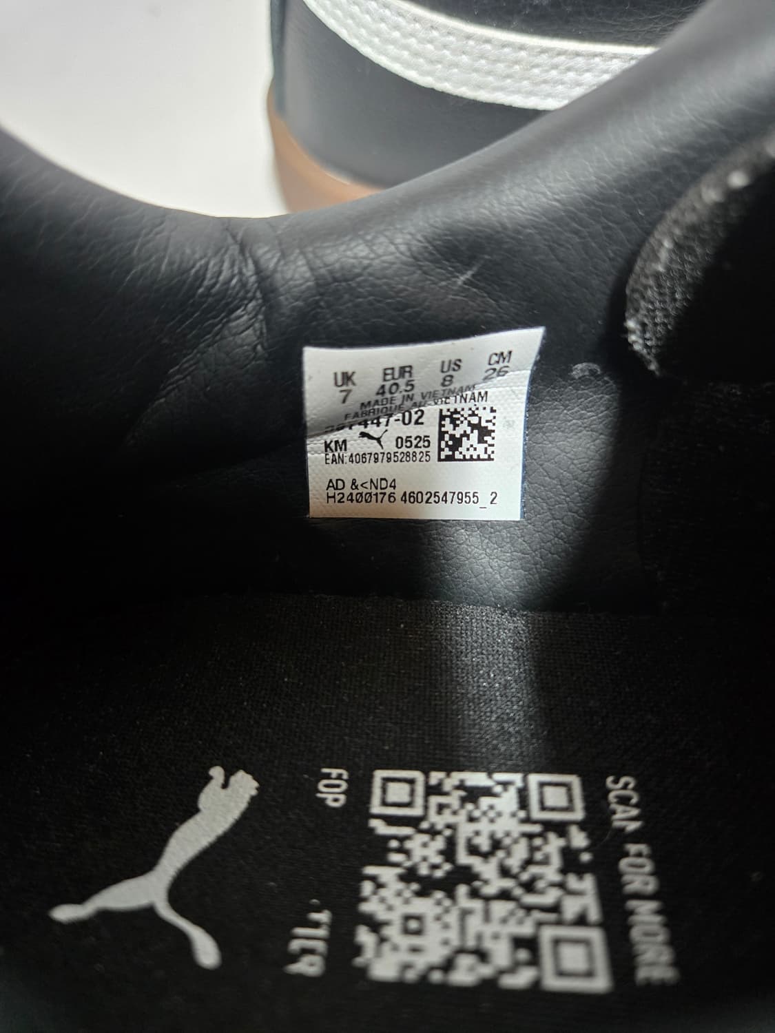 푸마 클럽 II 에라 블랙 260mm 상품이미지8