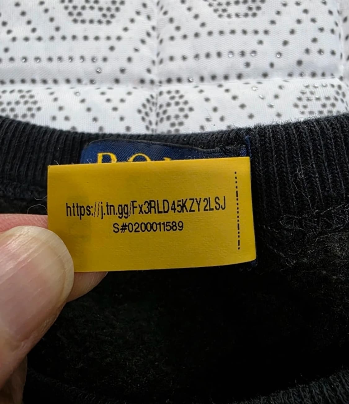 폴로 랄프로렌 블랙 맨투맨 M 신형 상품이미지9