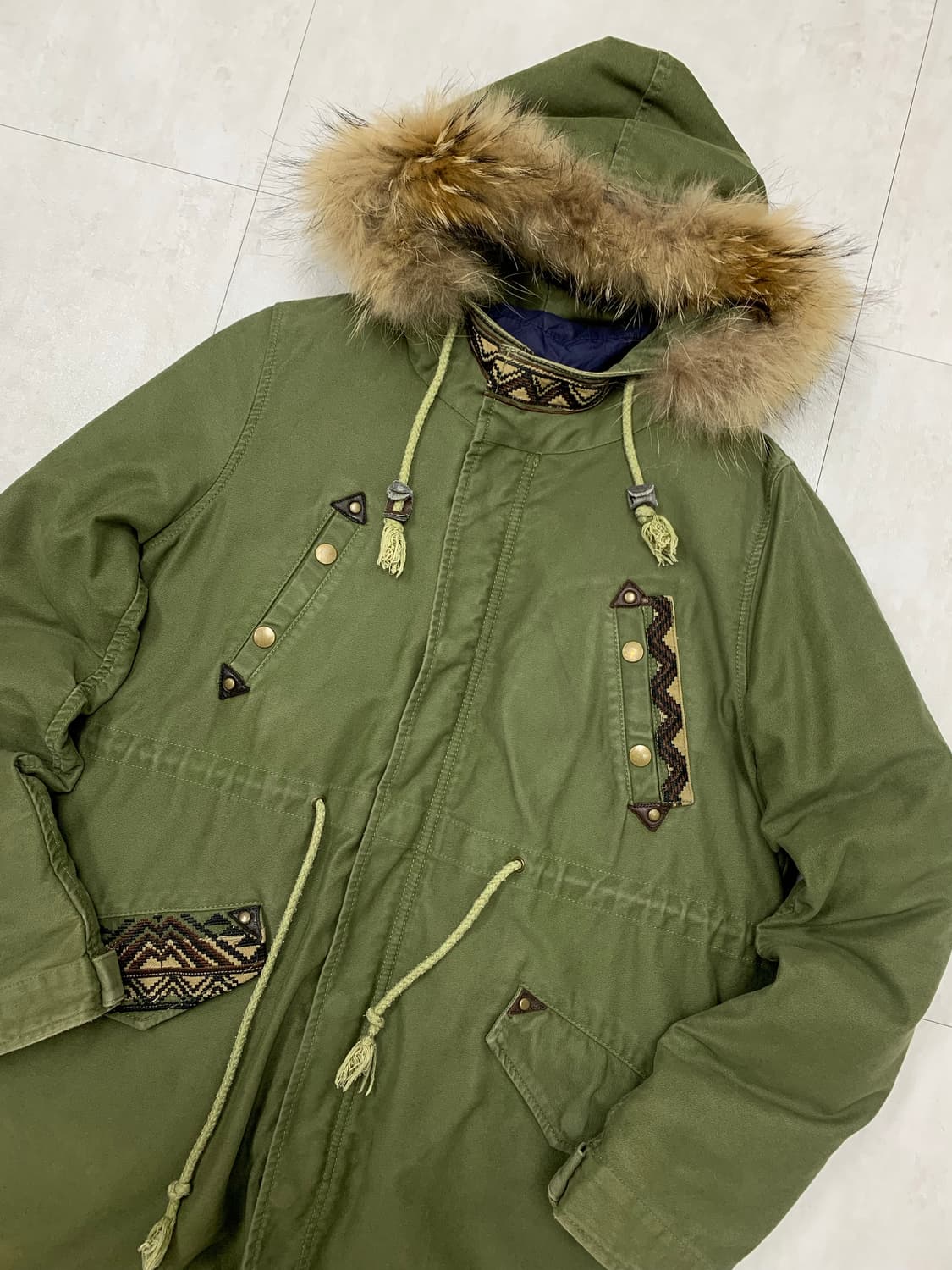 히피 밀리터리 야상 자켓 #401 상품이미지2