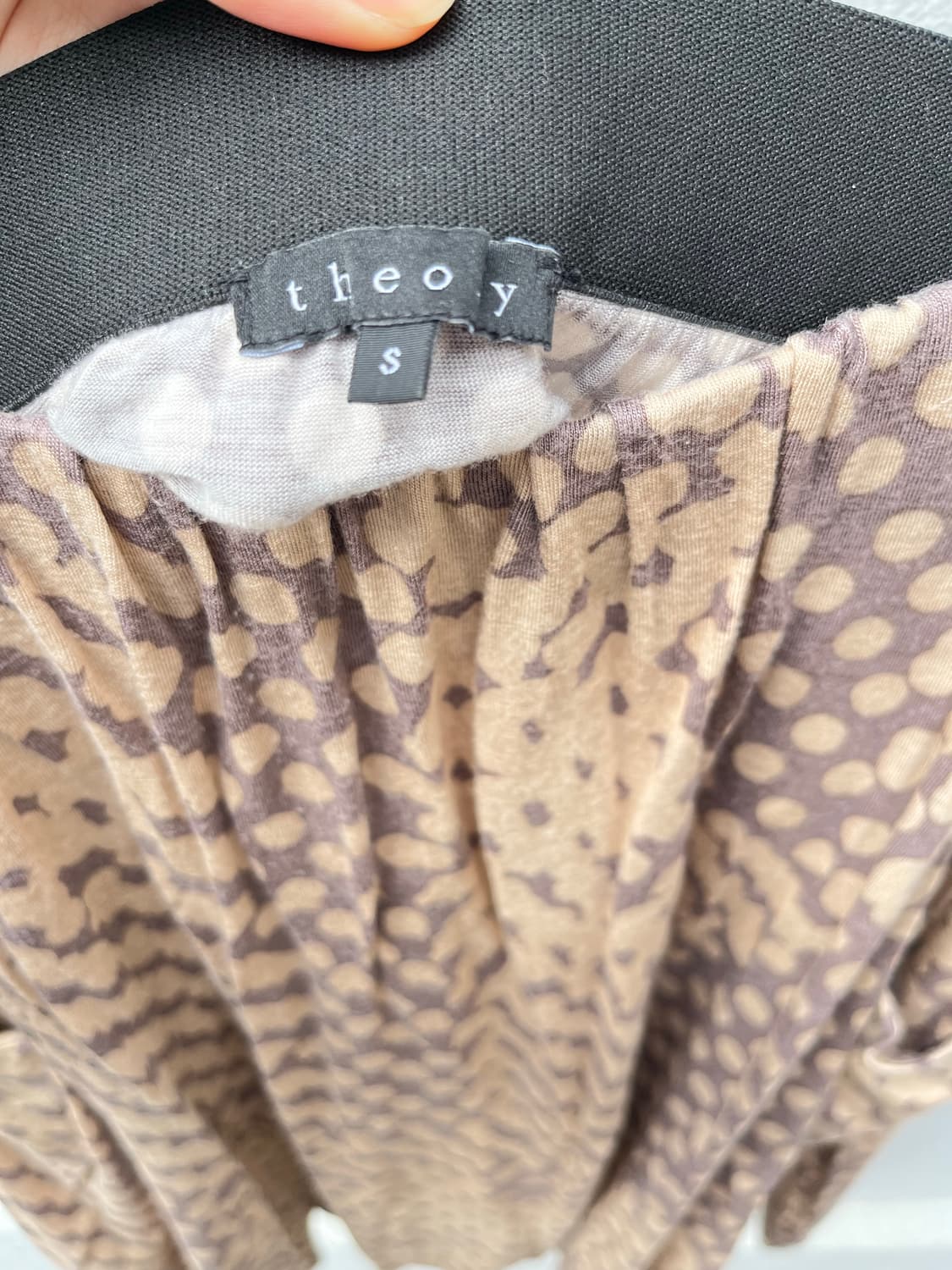 띠어리 도트 스커트 상품이미지4