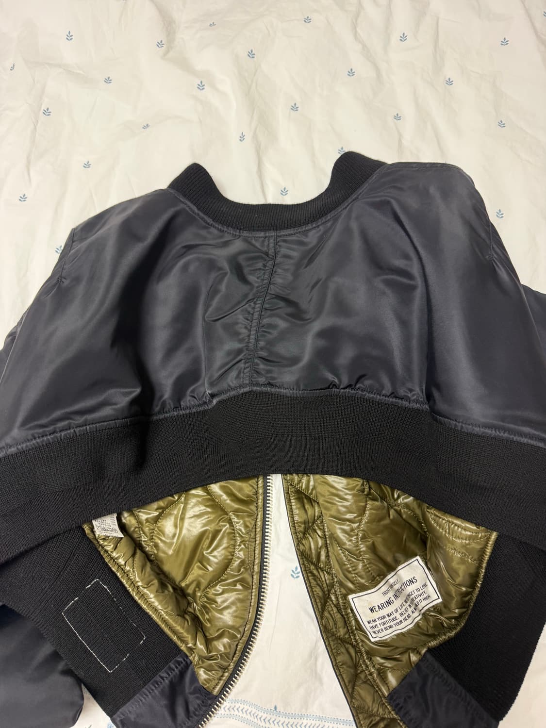 미하라 야스히로 봄버쟈켓 38사이즈 상품이미지3